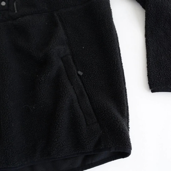 Vintage Avalanche  Outdoor Supply Co. Black Teddy Bear Soft Fabric with Kangaroo - Picture 7 of 14